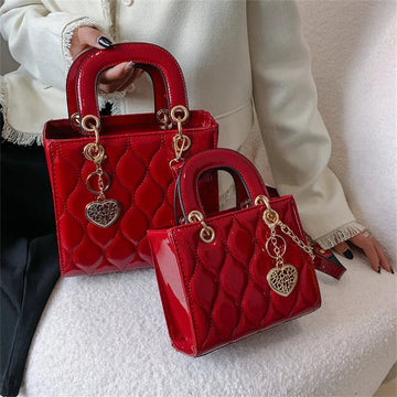 Luxury Quilted Tote & Crossbody Bag MALAYEL