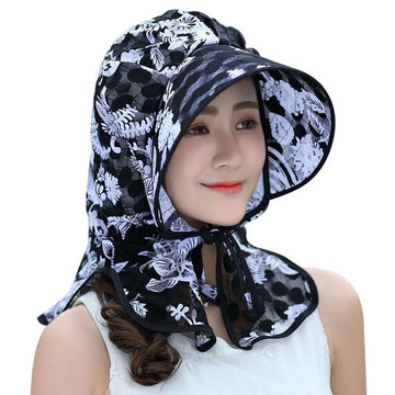 Elegant Floral Bucket Hat for Women MALAYEL