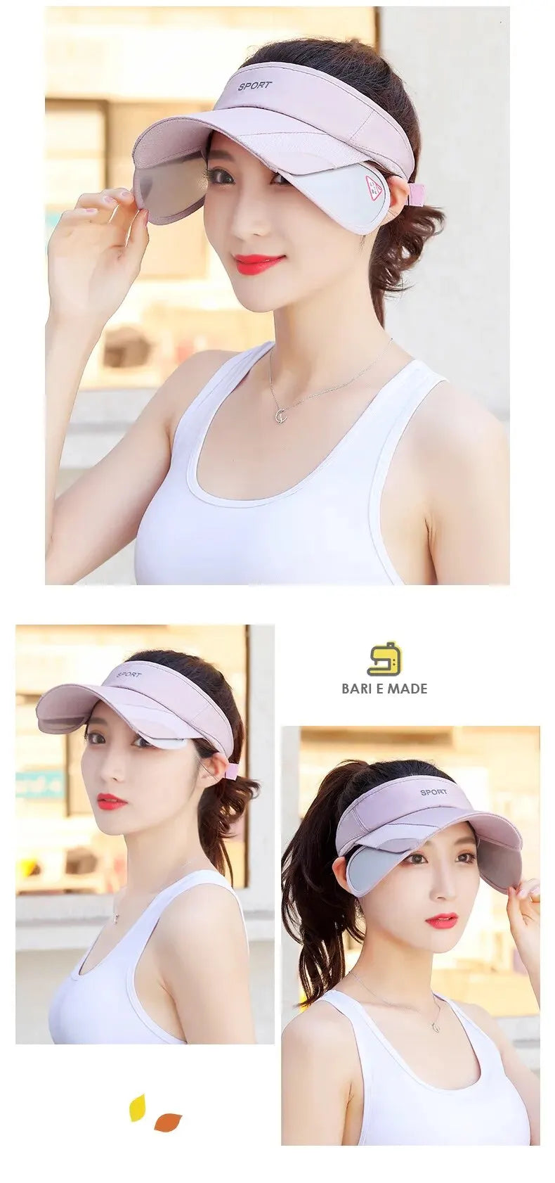 Summer Outdoor Sports Sun Protection Cap For Women MALAYEL