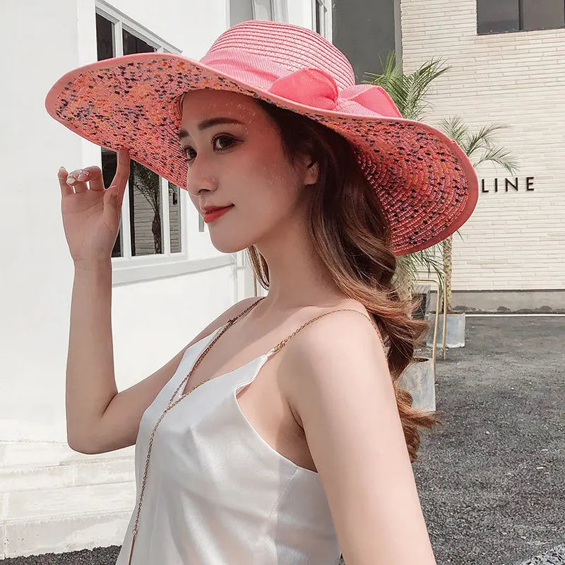 PremiumSummer Straw Sun Hat MALAYEL