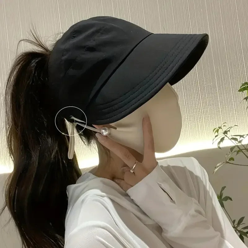 Adjustable Foldable UV Protection Adjustable Sunhat for Women MALAYEL
