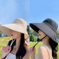 Women’s Full Face Sun Protection Hat – Outdoor Summer Sunshade & Neck Cover MALAYEL