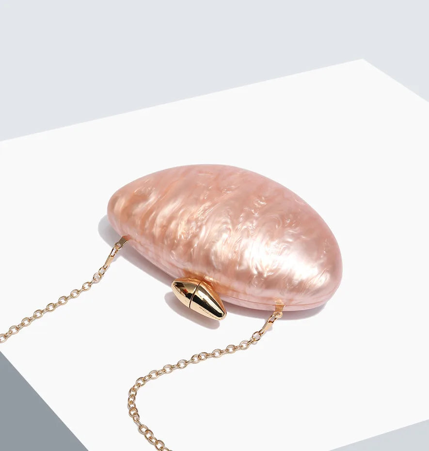 Trendy Acrylic Clutch Bag for Women MALAYEL