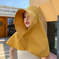 Women’s Full Face Sun Protection Hat – Outdoor Summer Sunshade & Neck Cover MALAYEL