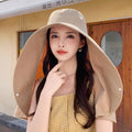 Women’s Full Face Sun Protection Hat – Outdoor Summer Sunshade & Neck Cover MALAYEL