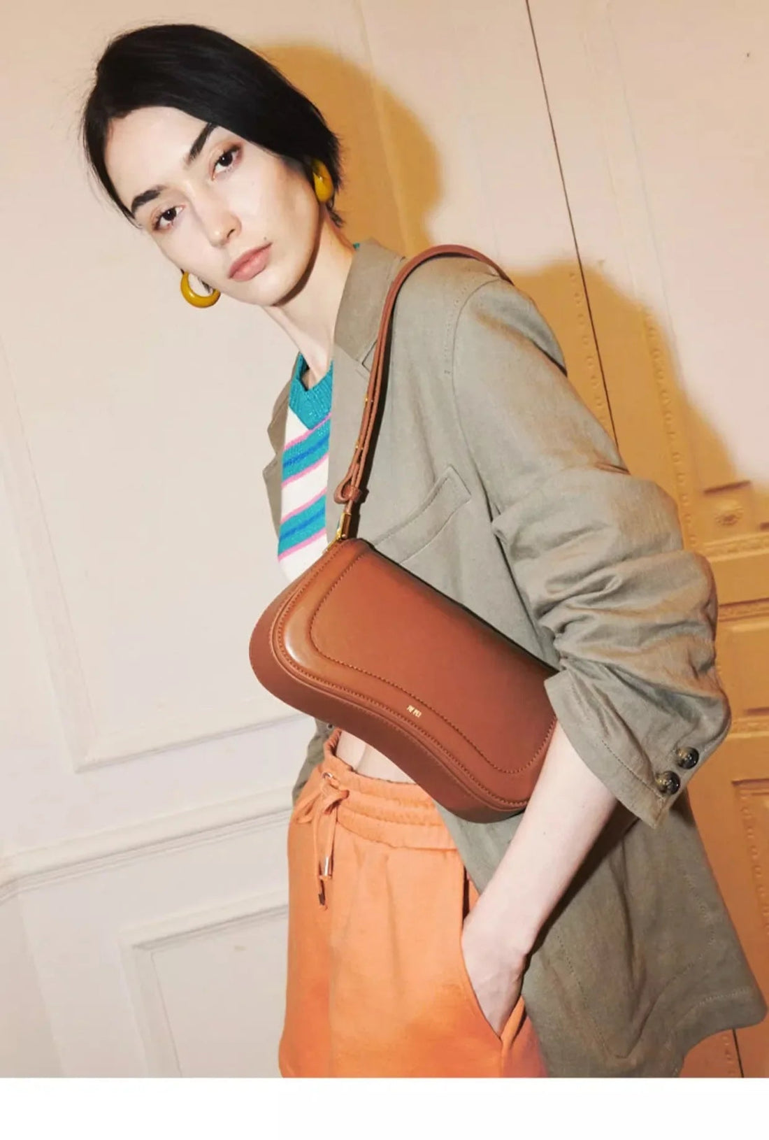 Fashionable Trendy Adjustable Crossbody- Vintage Shoulder & Pudding Bag MALAYEL