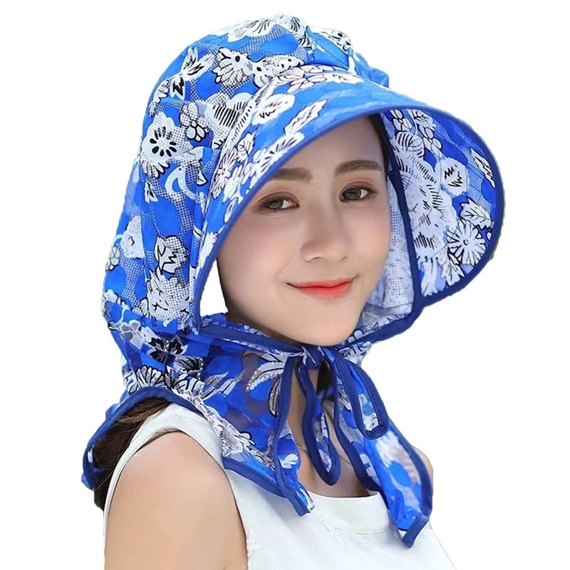 Elegant Floral  Bucket Hat for Women MALAYEL