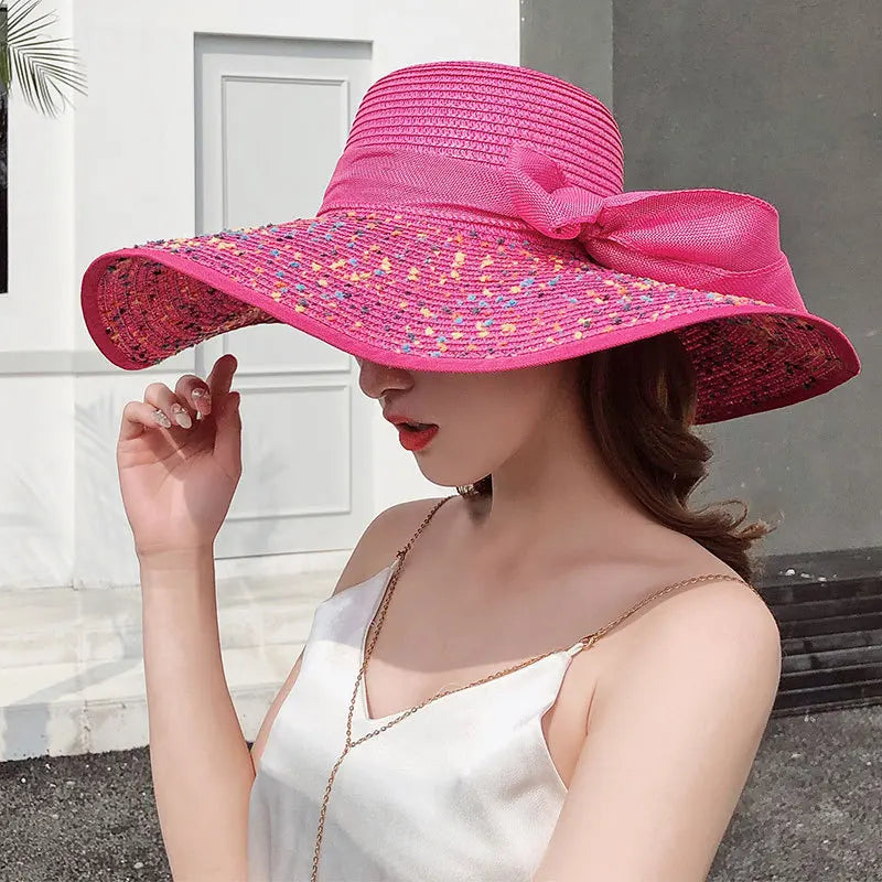 PremiumSummer Straw Sun Hat MALAYEL