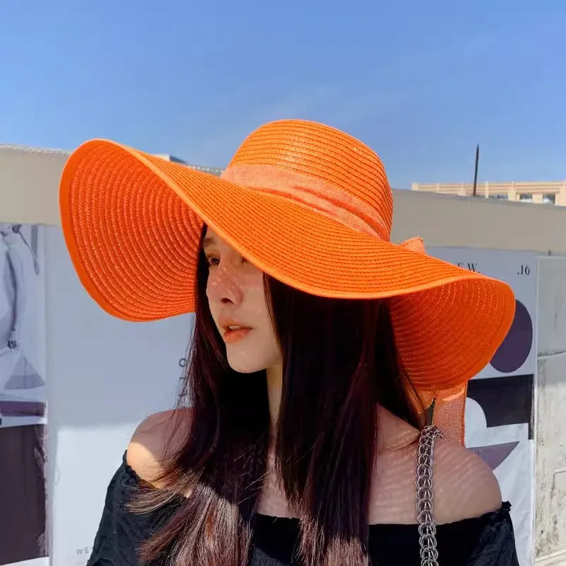 PremiumSummer Straw Sun Hat MALAYEL