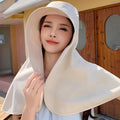 Women’s Full Face Sun Protection Hat – Outdoor Summer Sunshade & Neck Cover MALAYEL