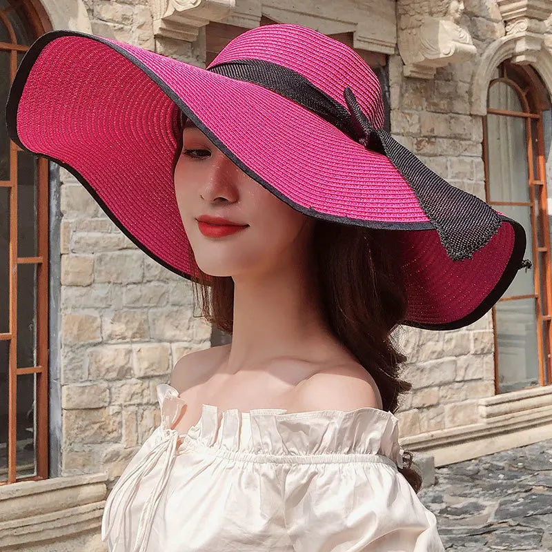 PremiumSummer Straw Sun Hat MALAYEL
