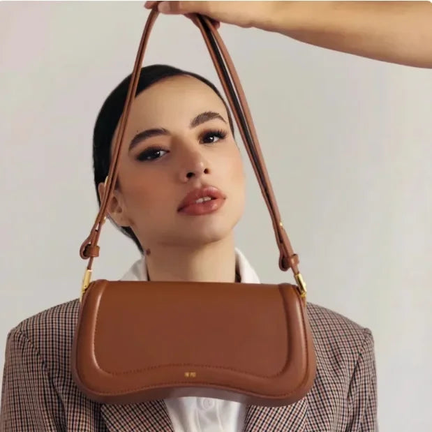 Fashionable Trendy Adjustable Crossbody- Vintage Shoulder & Pudding Bag MALAYEL
