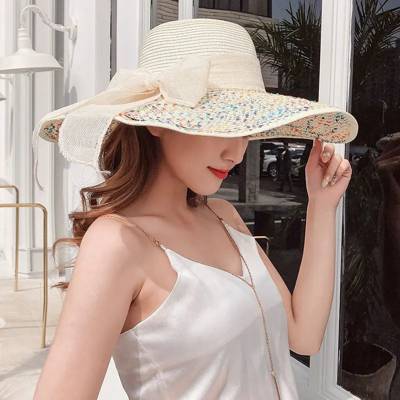PremiumSummer Straw Sun Hat MALAYEL