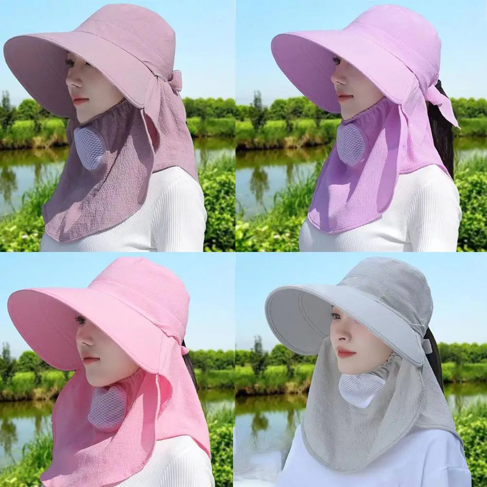 Stylish Neck Cover Hat For Women MALAYEL