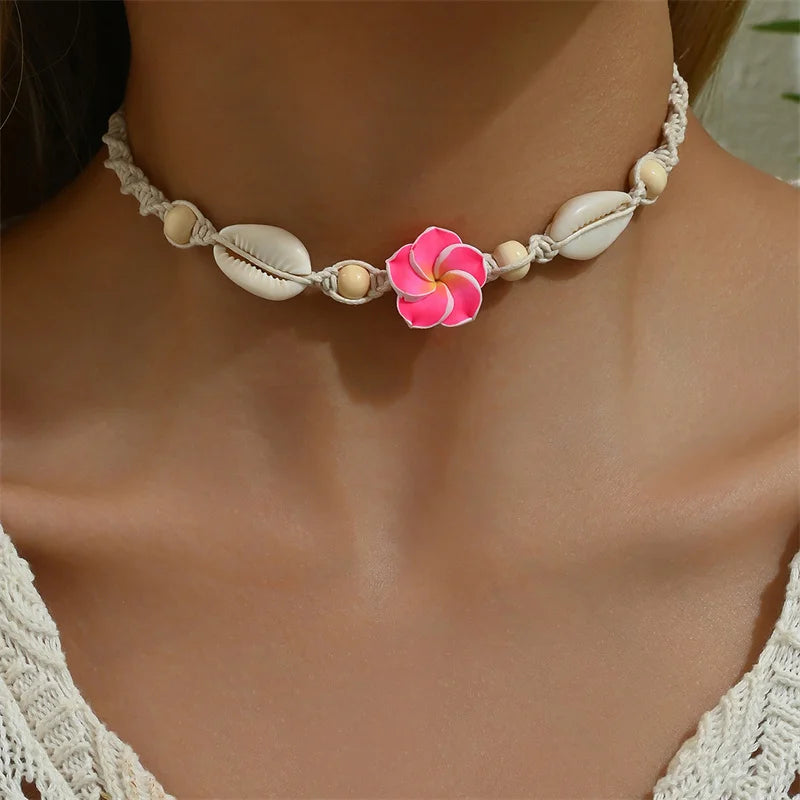Bohemia Shell Choker Necklace MALAYEL