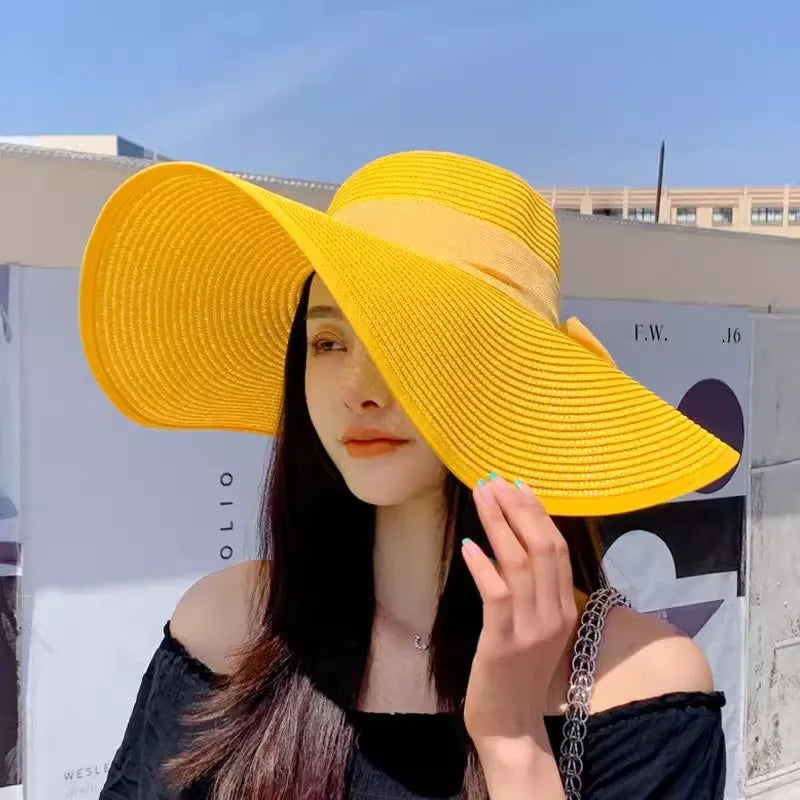 PremiumSummer Straw Sun Hat MALAYEL